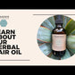 Herbal Hair Oil | Ayurvedic Scalp & Hair Treatment for Growth, Strength & Shine