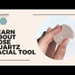 Rose Quartz Facial Tool | Ayurvedic Massage Stone