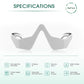 Under-Eye Red Light Therapy Skin Rejuvenation and Relaxation Massager